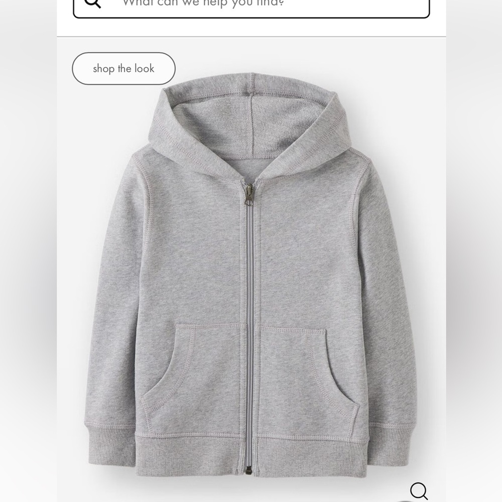 Hanna Andersson Gray Kids Hoodie size 3T